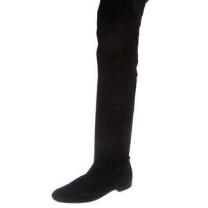 Robert Clergerie Suede Over-The-Knee Boot